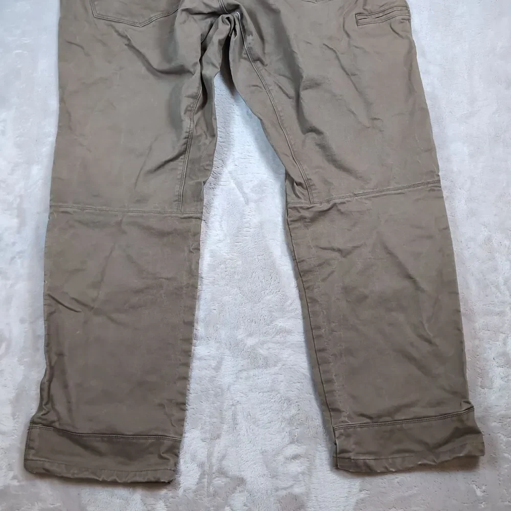 Kuhl Rydr Pants Mens 38x30‎ (38x29) Brown Outdoor Hiking Workwear Heavy Patina